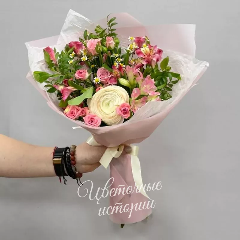 Сборный букет &laquo;Розовые мечты&raquo;