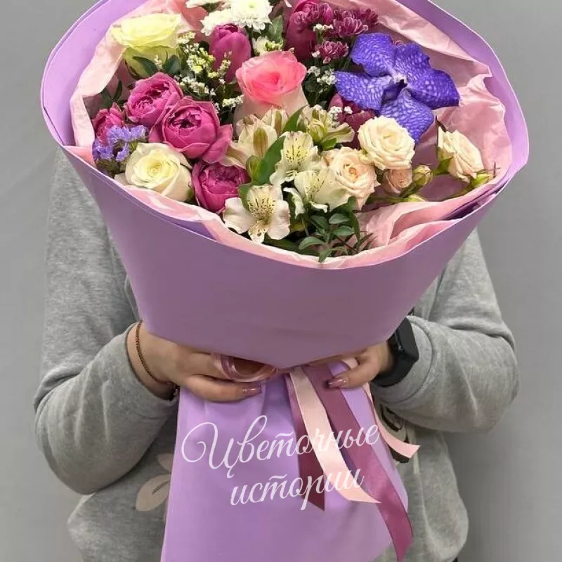 Сборный букет &laquo;Первые бабочки&raquo; 1