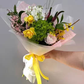 Весенний миг от интернет-магазина «Цветочные истории»