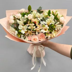 Букет &laquo;Теплота чувств&raquo; от интернет-магазина «Цветочные истории»