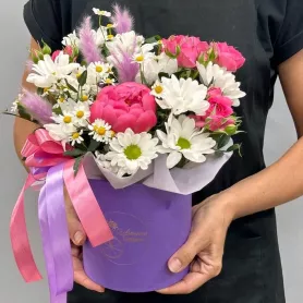 Ласковый поцелуй от интернет-магазина «Цветочные истории»