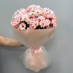 Розовый закат от интернет-магазина «Цветочные истории»