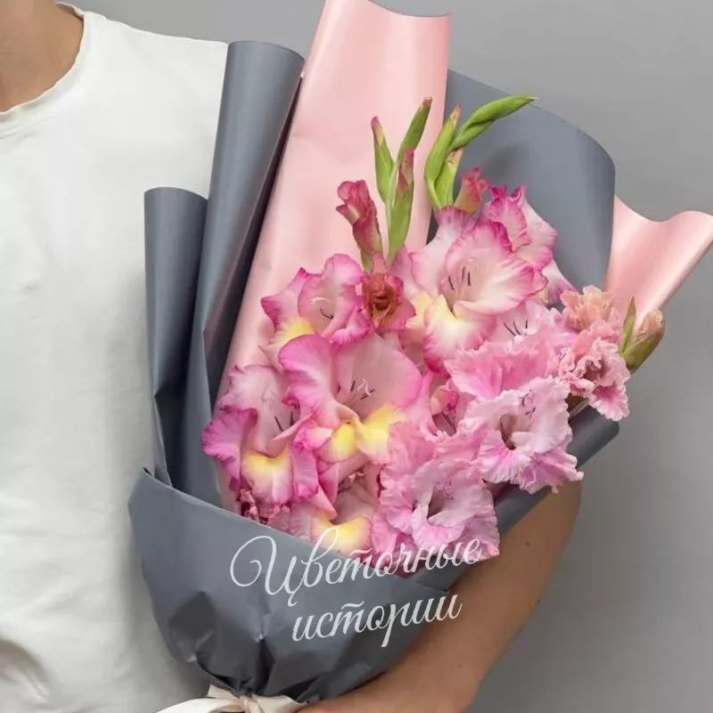 Чудесные гладиолусы (ЦВЕТ ПО НАЛИЧИЮ) 3