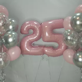 Сет из шаров &laquo;25&raquo; от интернет-магазина «Цветочные истории»