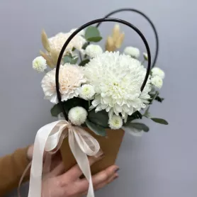 Теплая улыбка от интернет-магазина «Цветочные истории»