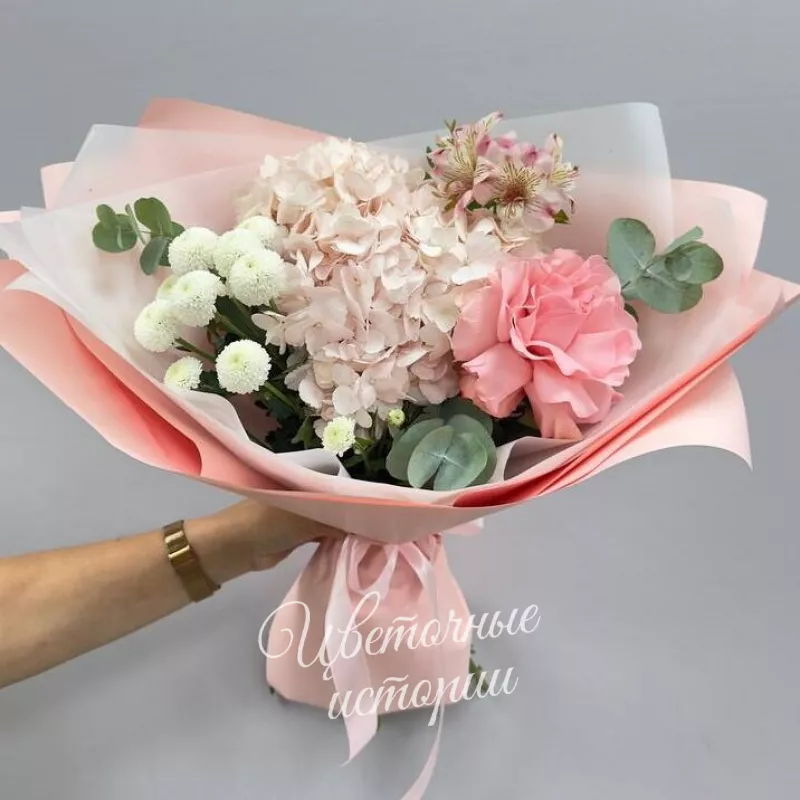 Букет &laquo;Розовое вдохновение&raquo; 1