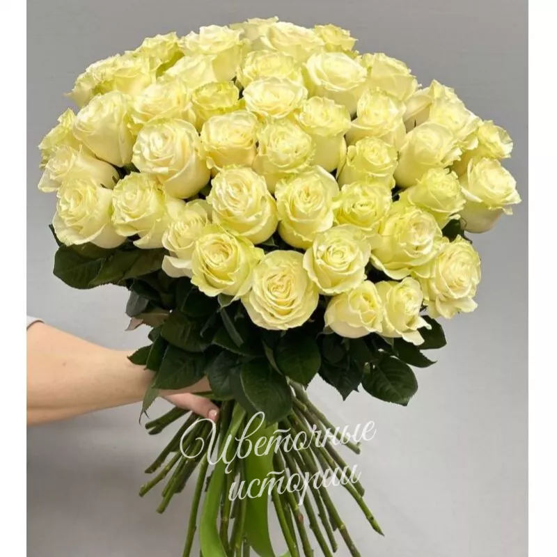 Букет роз &laquo;51 Белая роза&raquo; 2