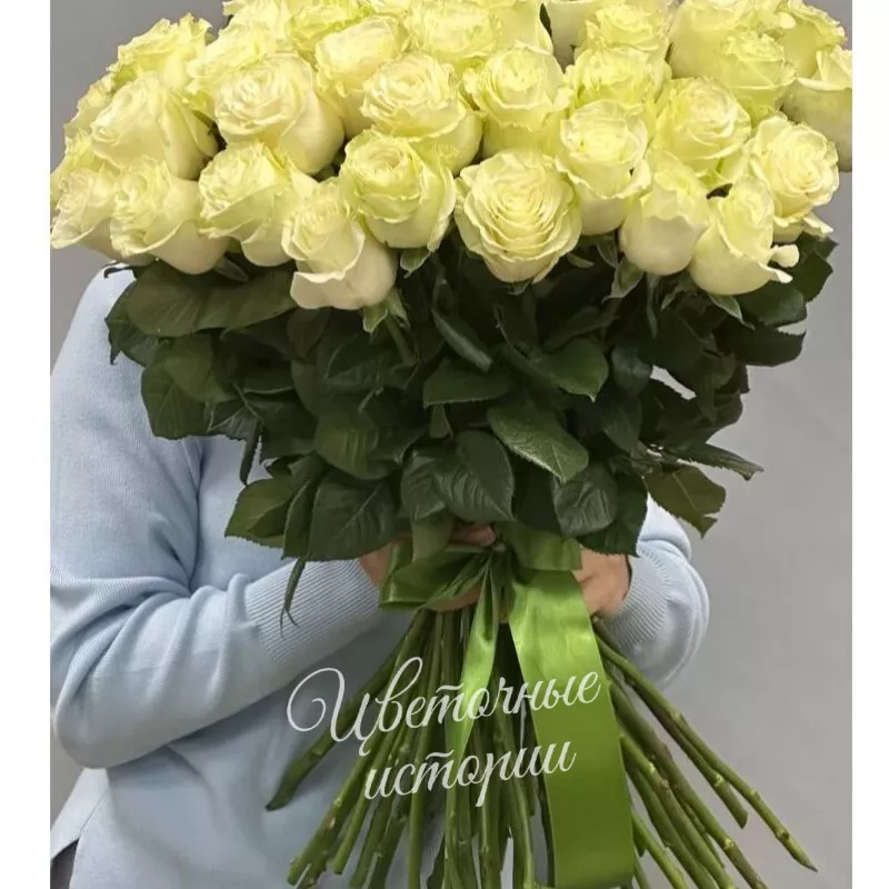 Букет роз &laquo;51 Белая роза&raquo; 1