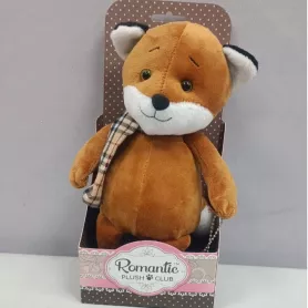 игрушка Лисенок в шарфике от интернет-магазина «Цветочные истории»