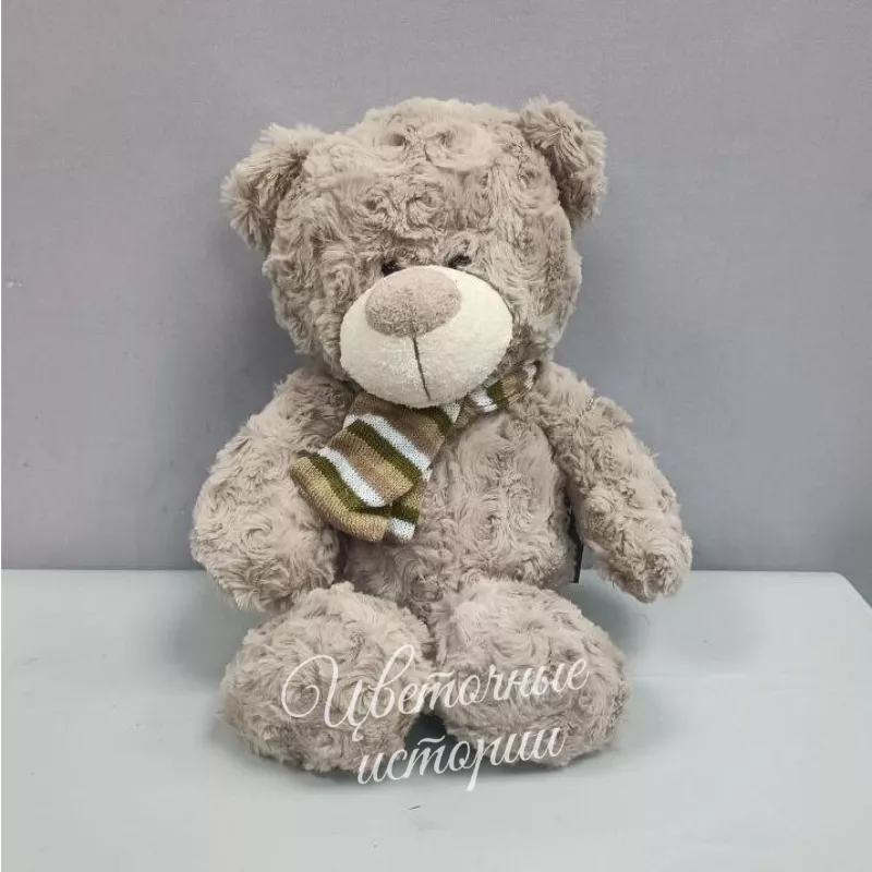 мишка с шарфом