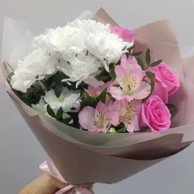 Букет с кенийской розой от интернет-магазина «Цветочные истории»