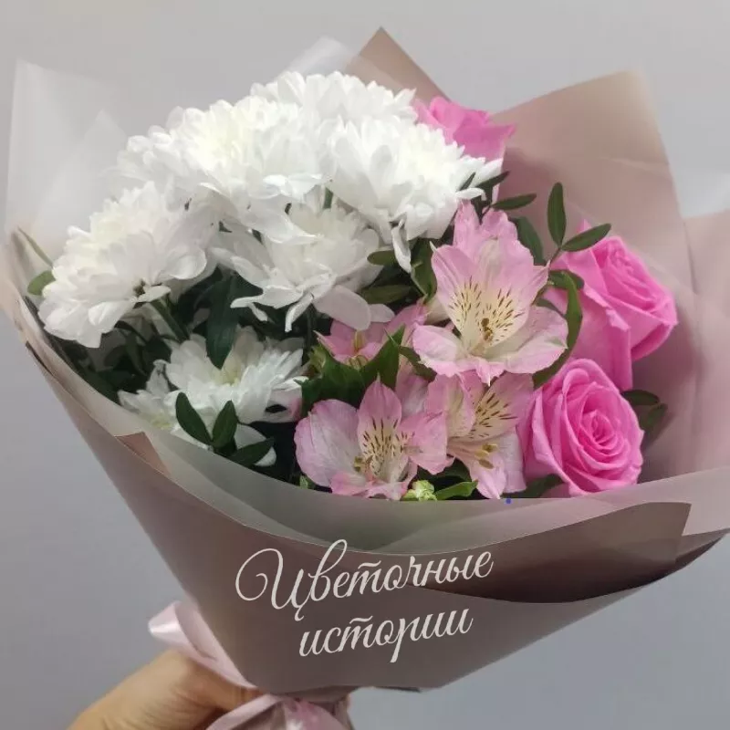 Букет с кенийской розой
