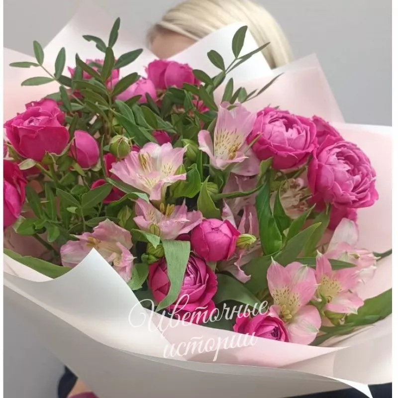 Букет &laquo;Букет розовый шик&raquo;