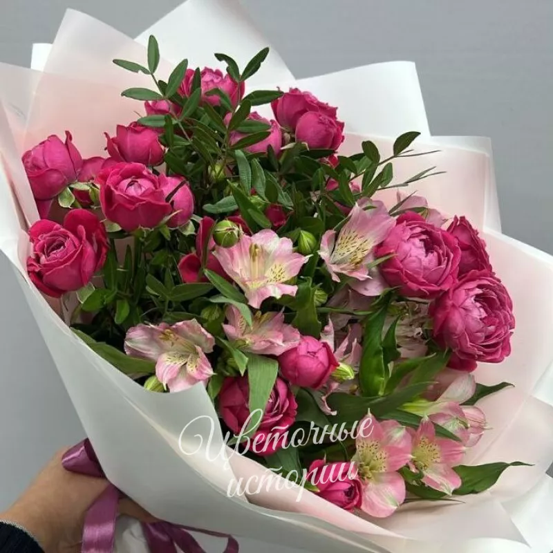 Букет &laquo;Букет розовый шик&raquo; 1