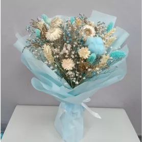 Букет из сухоцветов от интернет-магазина «Цветочные истории»