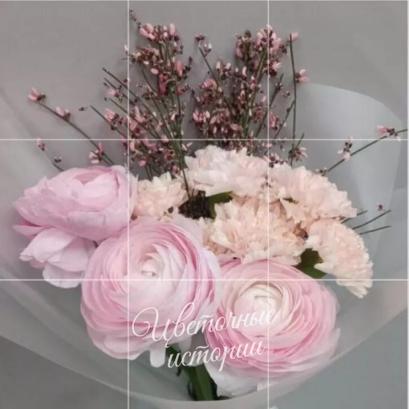 Букет &laquo;Букет с Ранункулюсом Нежность Весны&raquo; 1