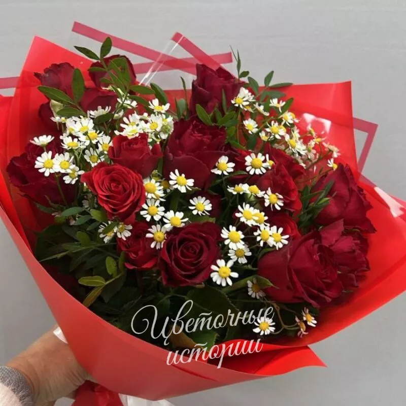 Букет красных роз &laquo;Букет с красной Розой&raquo; 1