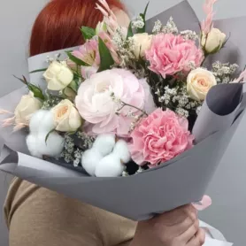 Букет &laquo;Нежность чувств&raquo; от интернет-магазина «Цветочные истории»