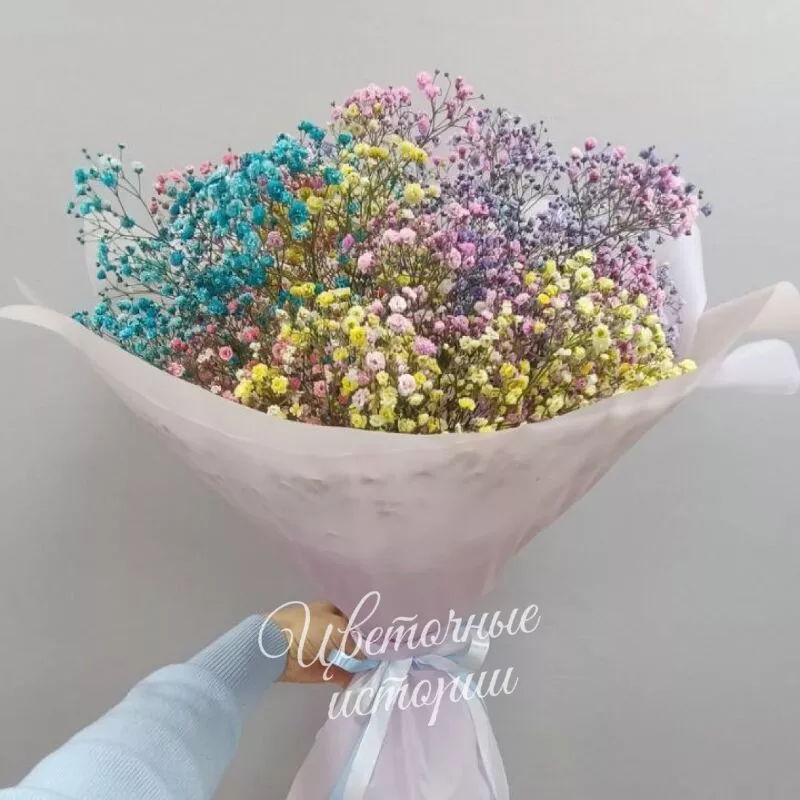 Букет с гипсофилой 1