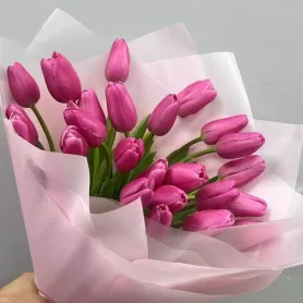 Букет тюльпанов Весна от интернет-магазина «Цветочные истории»