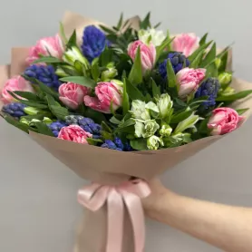 Букет любовная история от интернет-магазина «Цветочные истории»