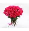 Букет розовых роз «Для праздника»