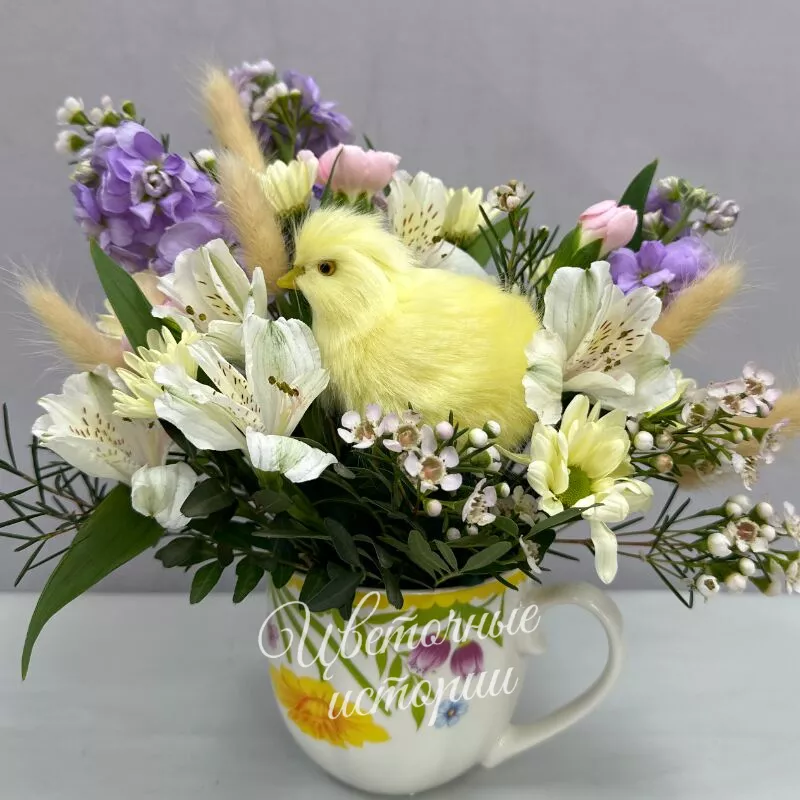 Композиция в коробке &laquo;Светлый праздник&raquo; 1