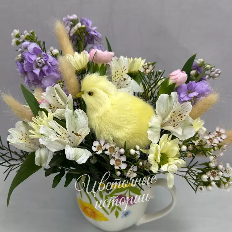 Композиция в коробке &laquo;Светлый праздник&raquo; 2