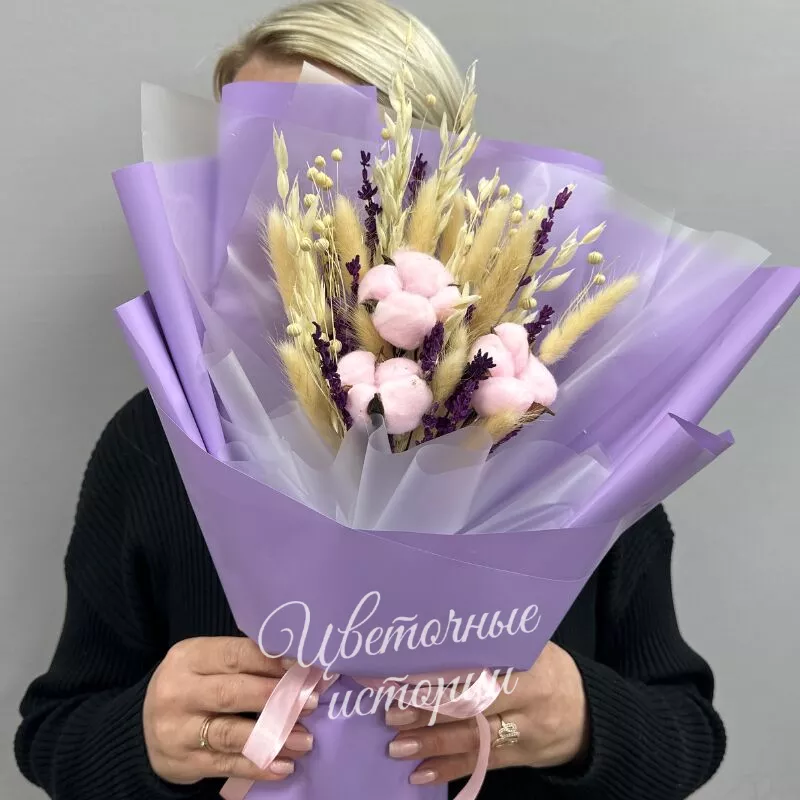 Букет из сухоцветов &laquo;Лавандовый аромат&raquo; 3