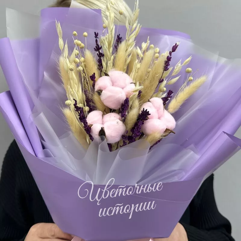 Букет из сухоцветов &laquo;Лавандовый аромат&raquo; 2