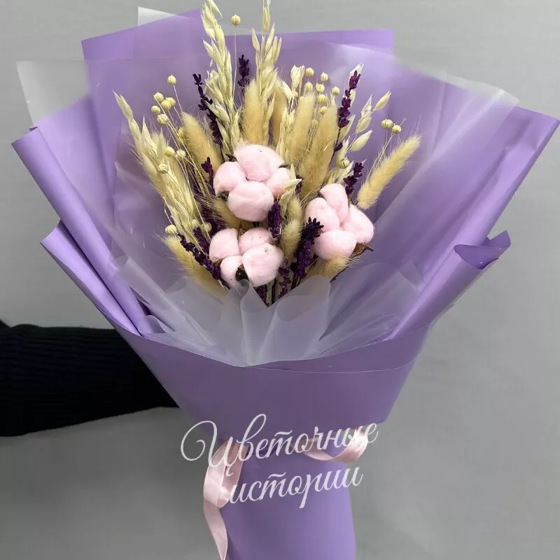 Букет из сухоцветов &laquo;Лавандовый аромат&raquo;