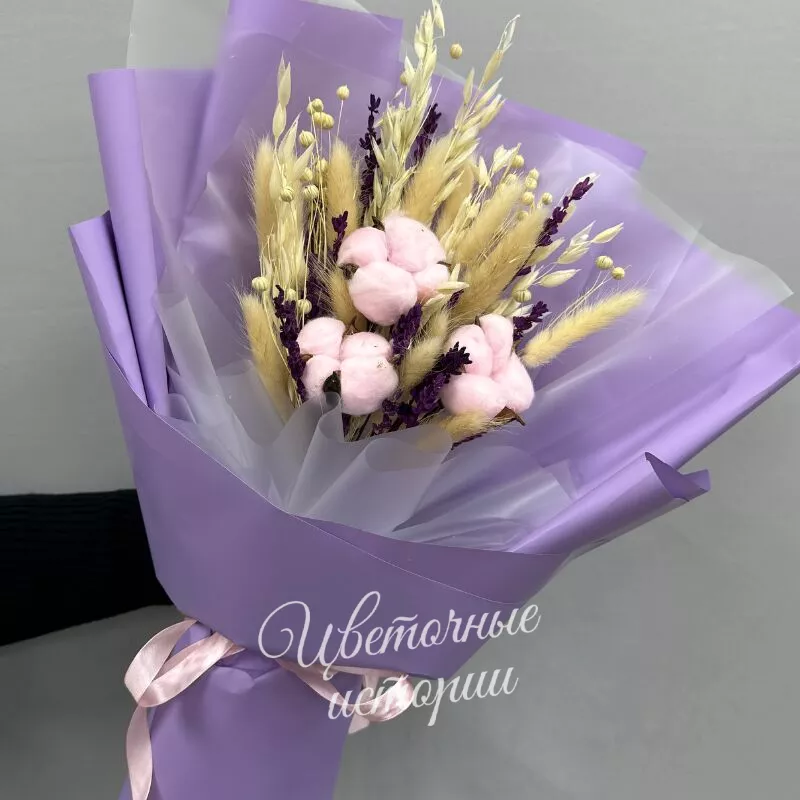 Букет из сухоцветов &laquo;Лавандовый аромат&raquo; 1
