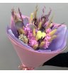 Сиреневая дымка-букет из сухоцветов. 2