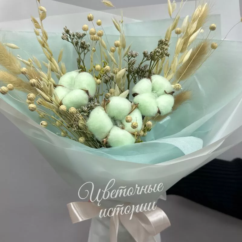 Экобукет из сухоцветов  4