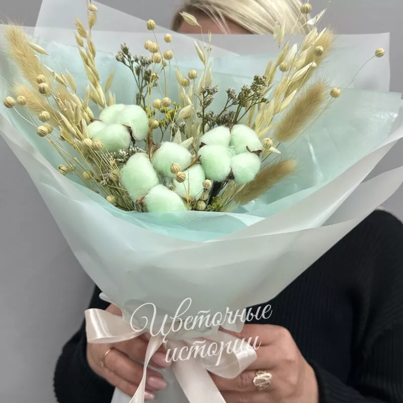 Экобукет из сухоцветов  2