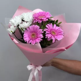 Осенние герберы от интернет-магазина «Цветочные истории»