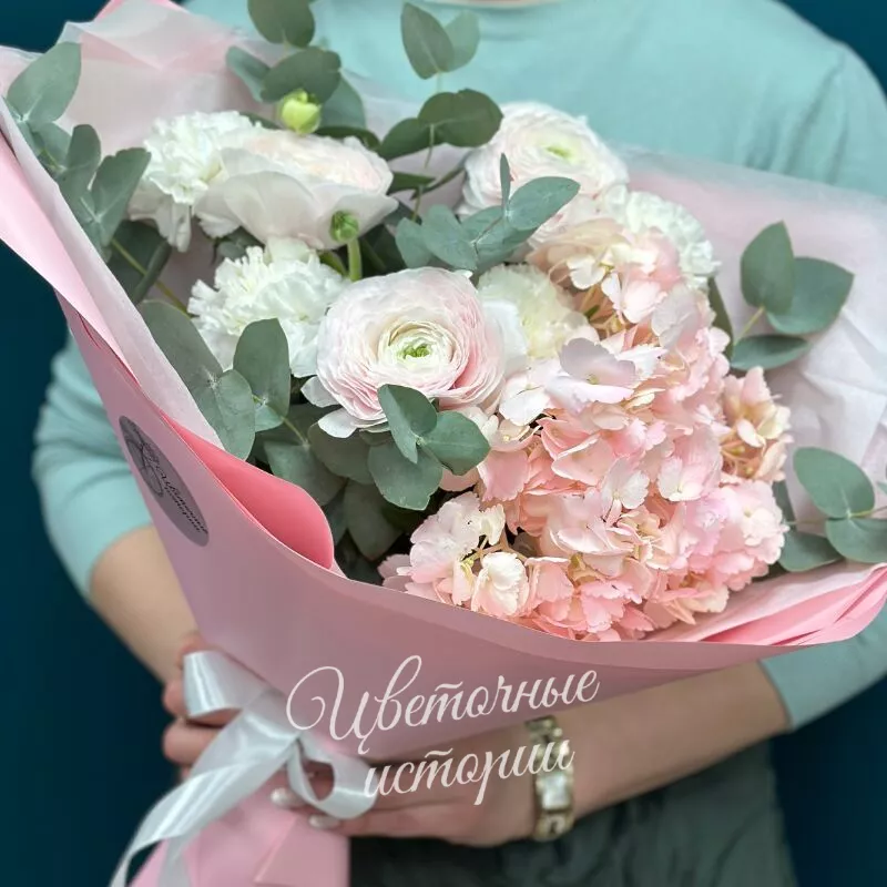 Букет с ранункулюсами &laquo;Весне навстречу&raquo; 2