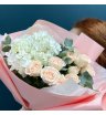 Букет с гортензией &laquo;Нежное очарование&raquo; 3