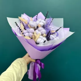 Лавандовая роскошь  от интернет-магазина «Цветочные истории»