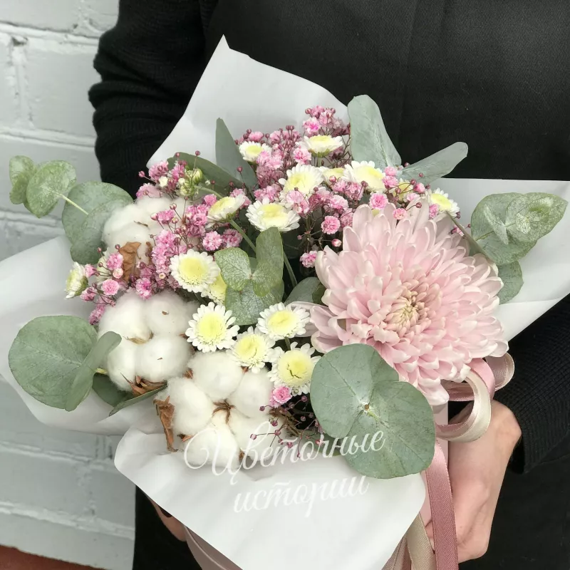 Композиция в коробке &laquo;Тёплые чувства&raquo; 1