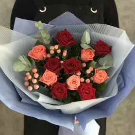 Букет &laquo;Ягодный микс&raquo; от интернет-магазина «Цветочные истории»