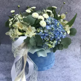 Голубая лагуна от интернет-магазина «Цветочные истории»