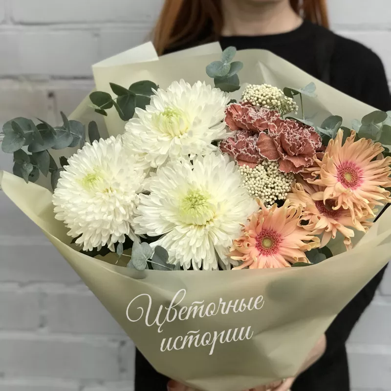 Букет &laquo;Кофе с молоком&raquo;