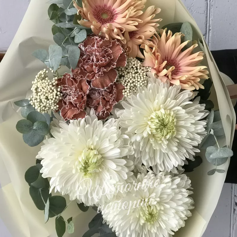 Букет &laquo;Кофе с молоком&raquo; 1