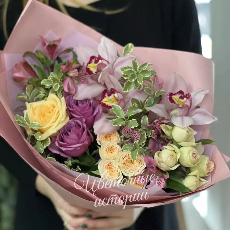 Букет &laquo;Любовные нотки&raquo;