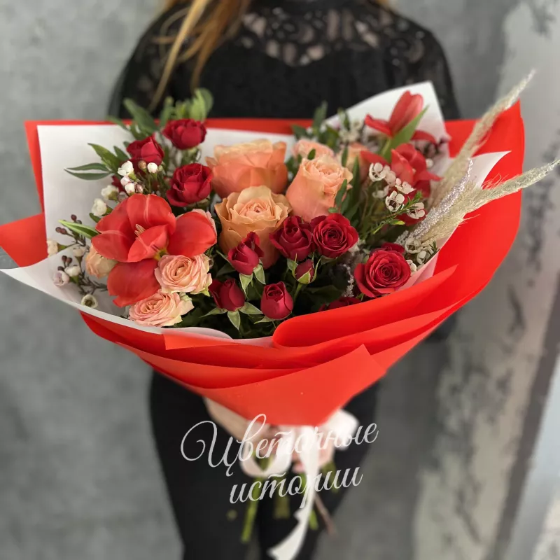 Букет &laquo;Пылкая любовь&raquo; 1