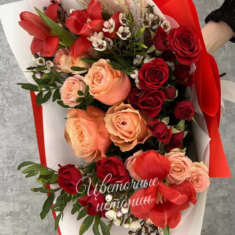 Букет &laquo;Пылкая любовь&raquo; 2