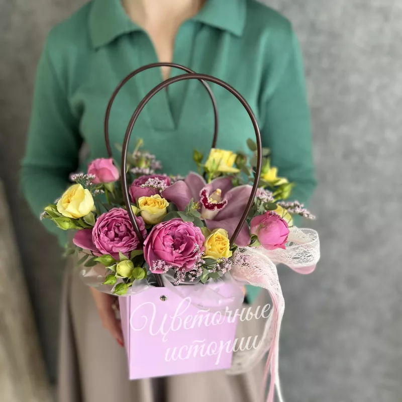 Композиция &laquo;Сумочка с весной&raquo; 1