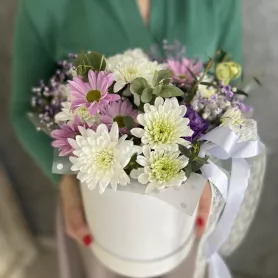 Композиция &laquo;Приятный момент&raquo; от интернет-магазина «Цветочные истории»