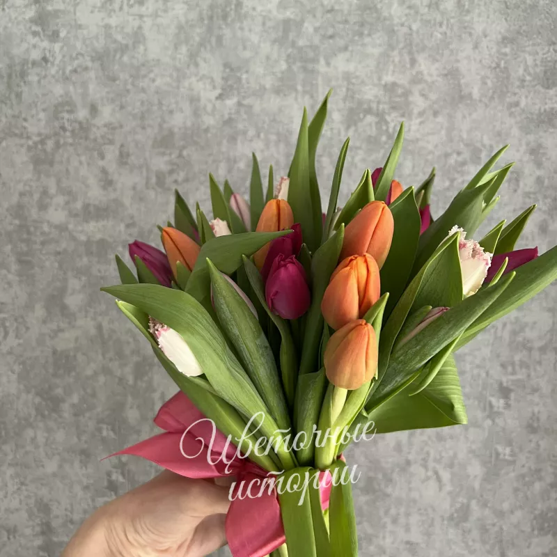 Букет &laquo;Тюльпановый микс&raquo; 1